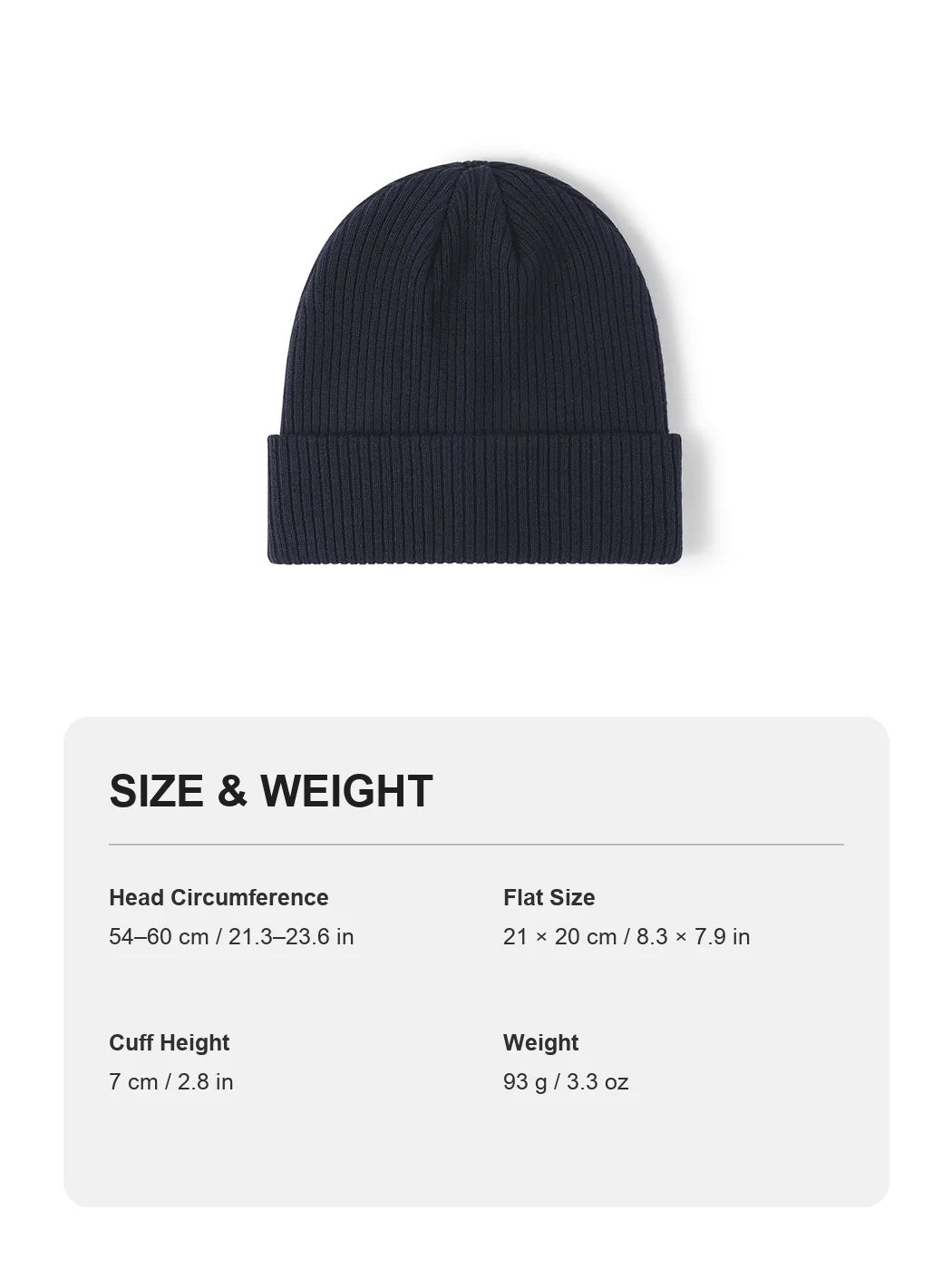 Haila - Rib Knit Cuffed Beanie