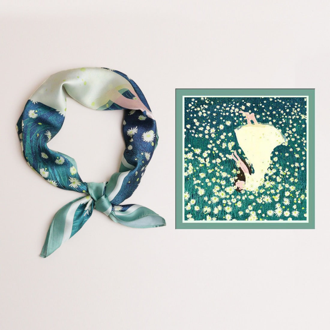 Scarvii - Summer Fashion Versatile Square Scarf