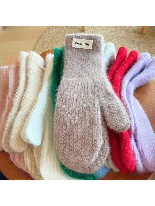 Gloving - Women's Long Finger-Covered Winter Gloves