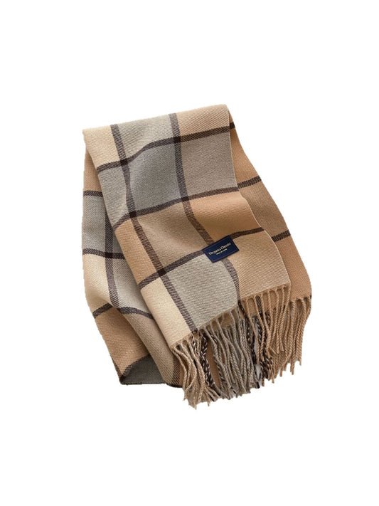 Scarvii - Classic Plaid Fringed Winter Fashion Scarf