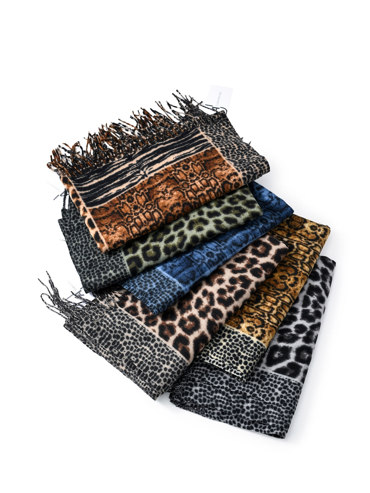 Scarvii – Wild Mosaic Animal Print Scarf