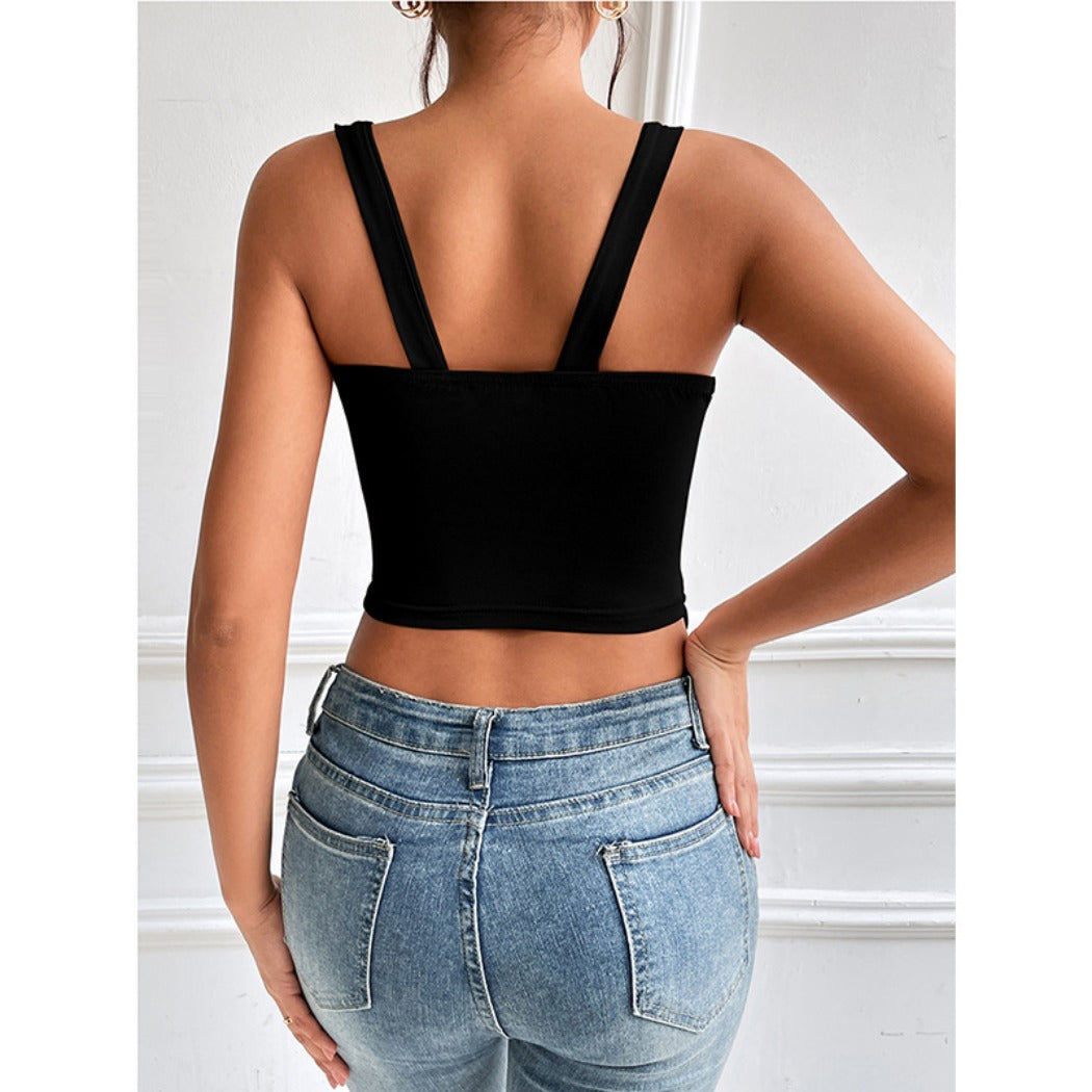 Vesty - Sexy Crisscross V-Neck Vest – Bold & Fitted