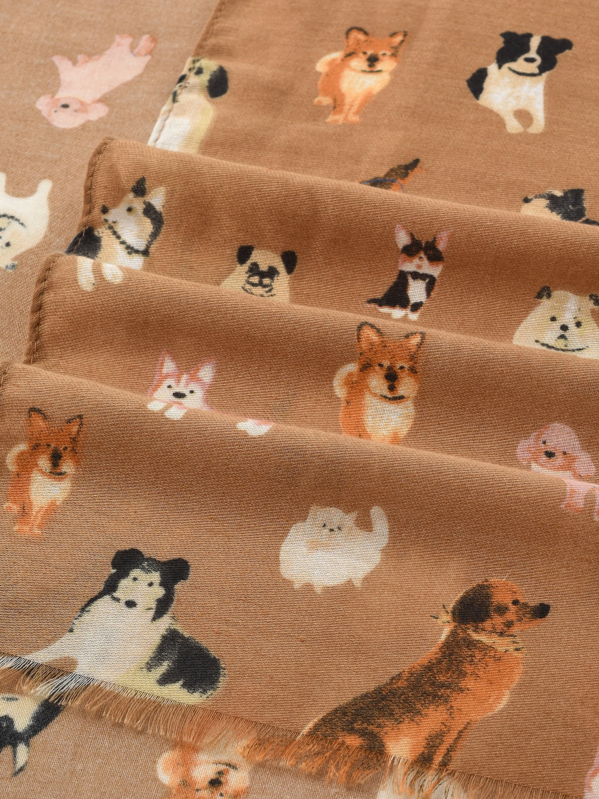 Scarvii - Cute Cartoon Dog Pattern Scarf