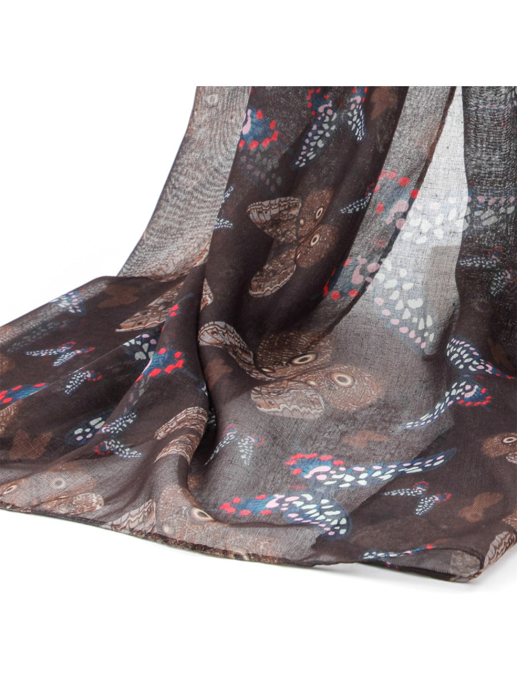 Scarvii - Unisex Butterfly Print Scarf