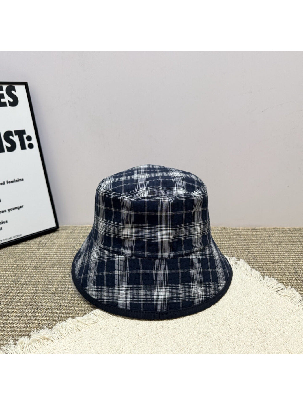 Haila - Plaid Reversible Bucket Hat