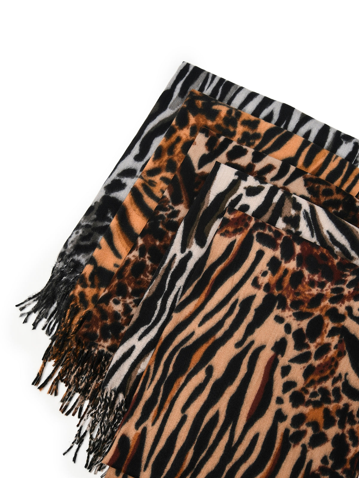 Scarvii – Wild Streak Print Scarf