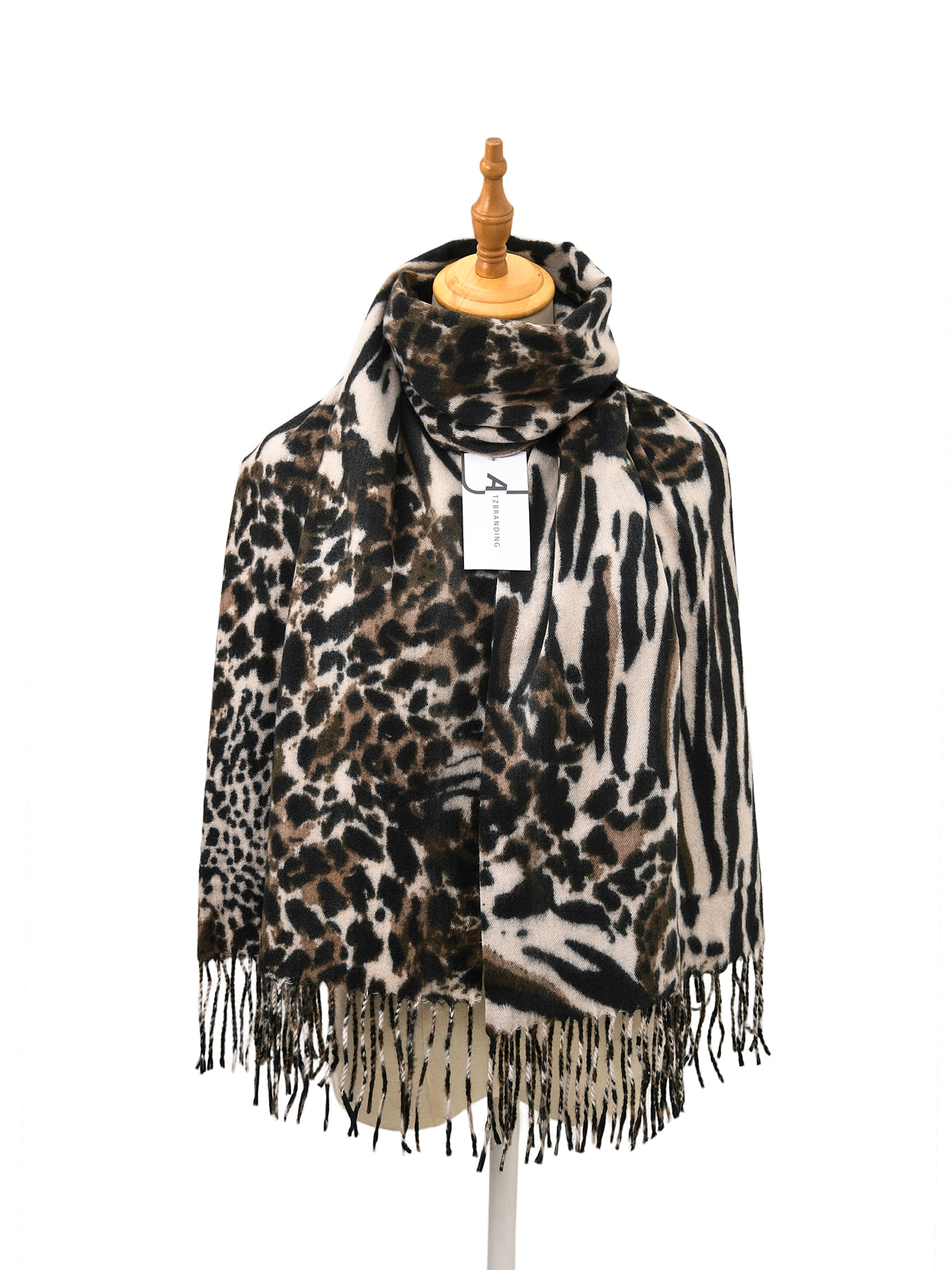 Scarvii – Wild Streak Print Scarf