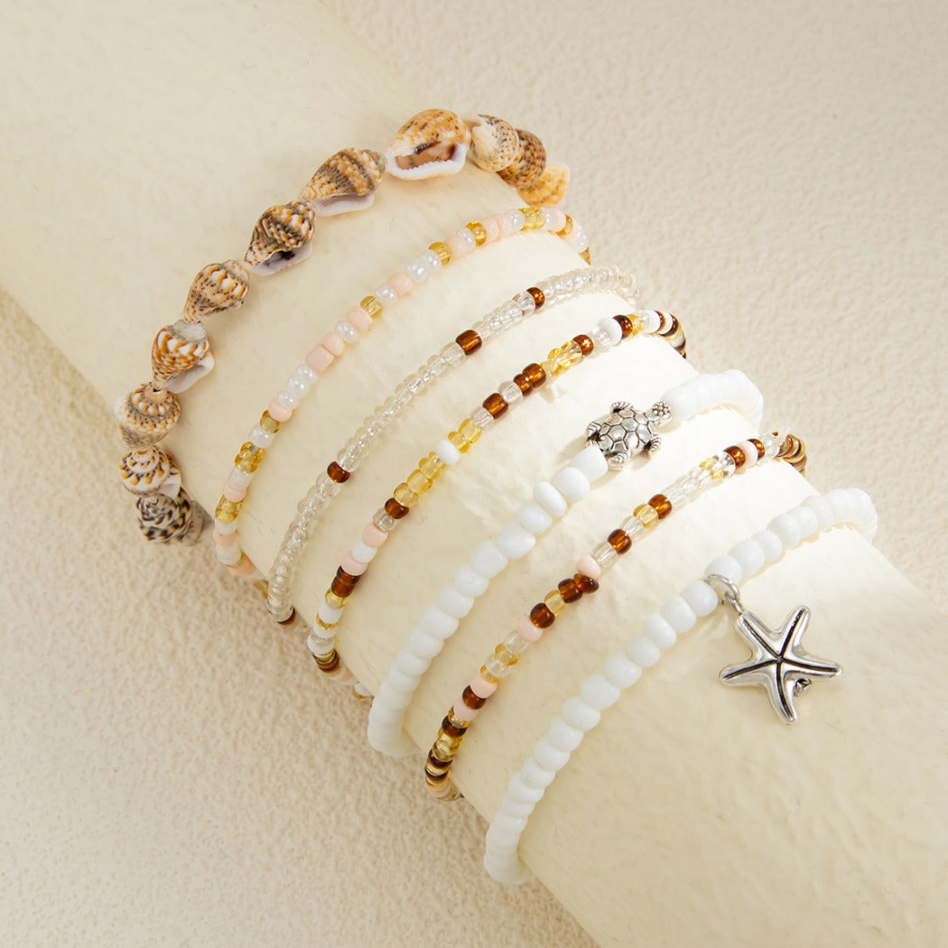 Bauai - Starfish Anklet - Boho Beach Charm