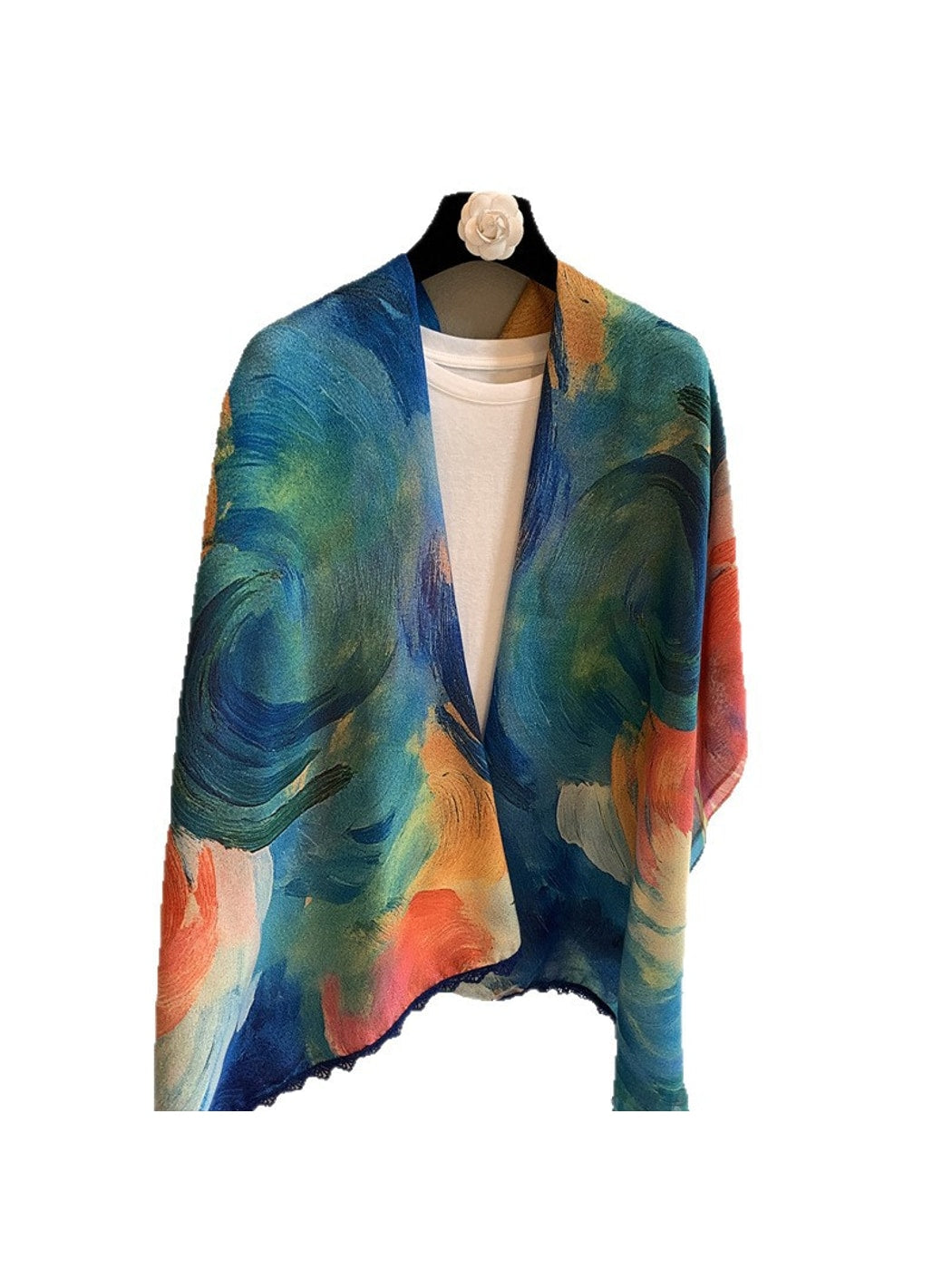 Scarvii - Elegant Printed Long Scarf Wrap