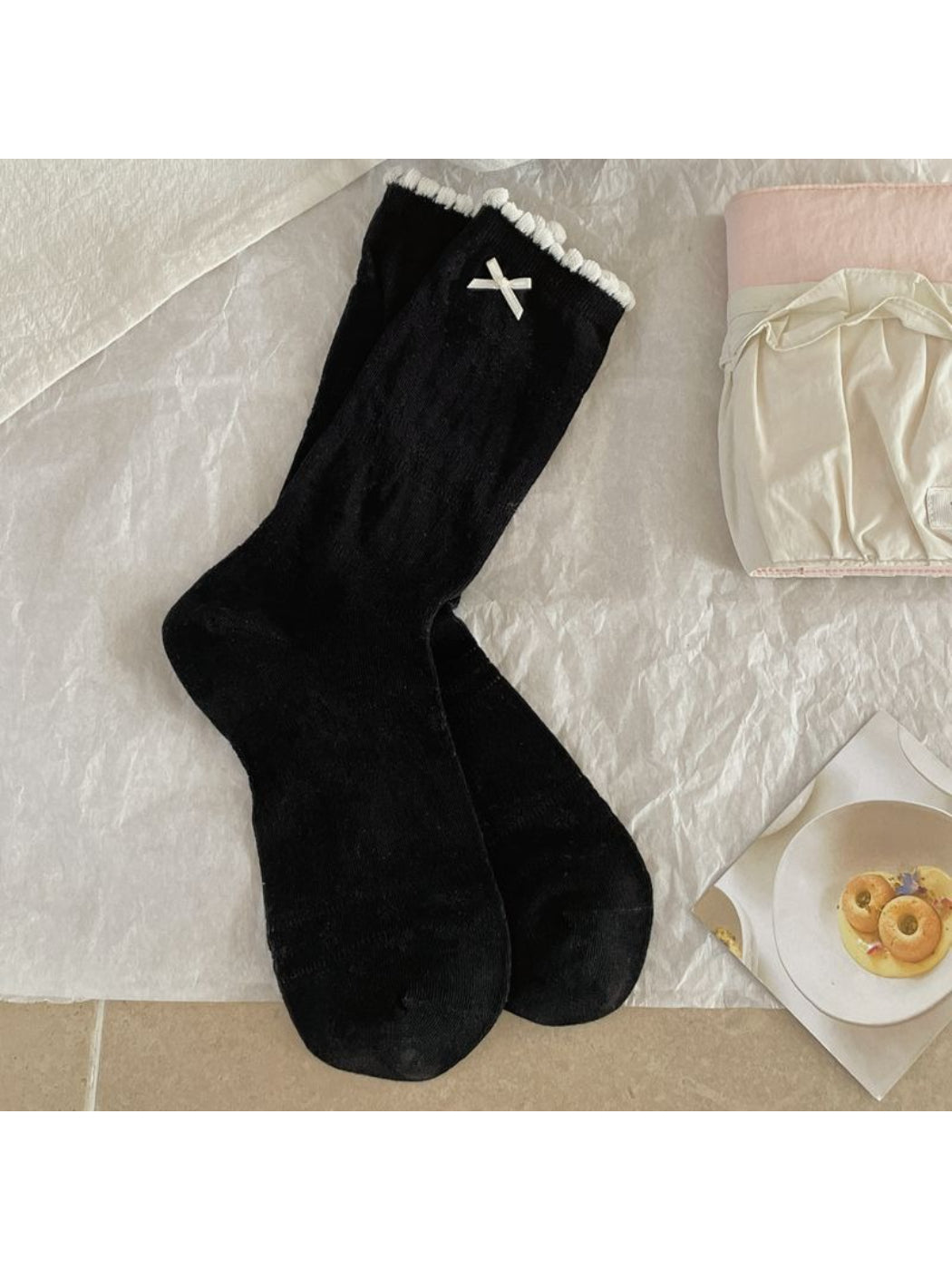 Rufia - Classic Bow Knit Crew Socks product image 8