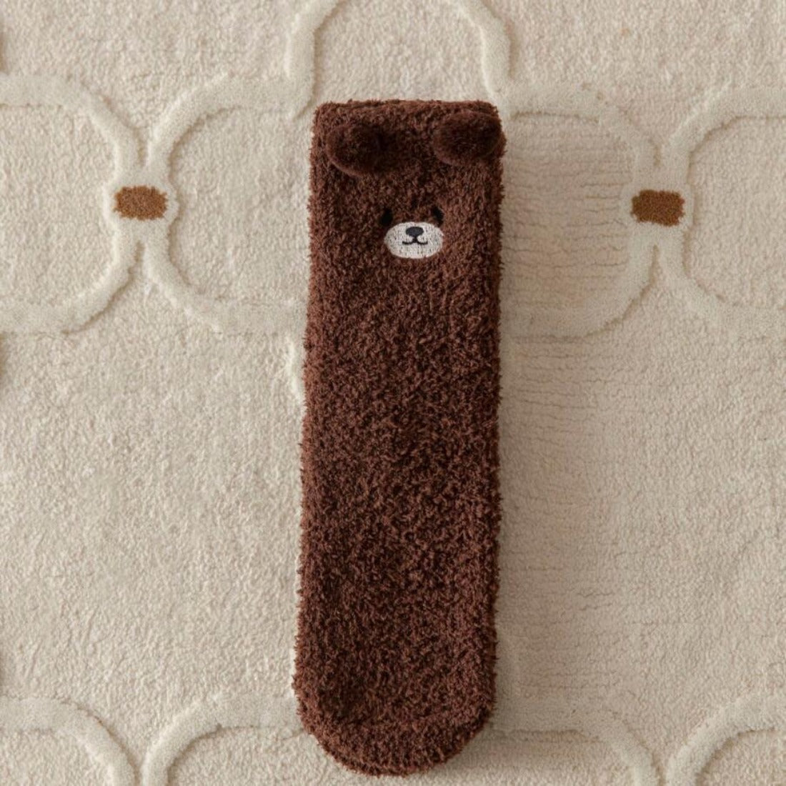Rufia - Cute Animal Print Towel Socks