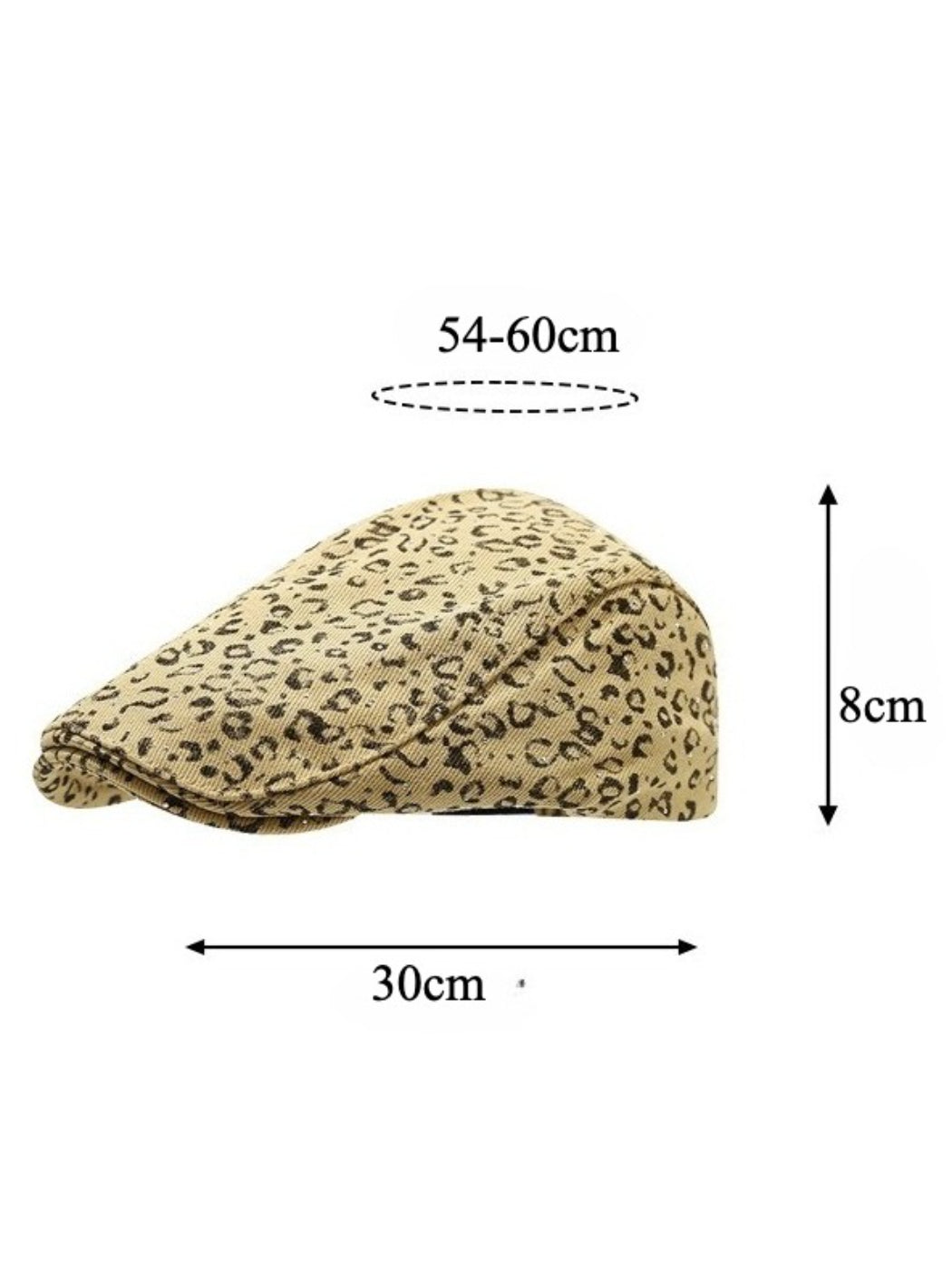 Haila - Wide Brim Round Top Newsboy Cap
