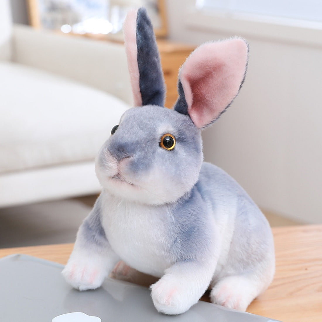 Kawai - Realistic Rabbit Plush Toy