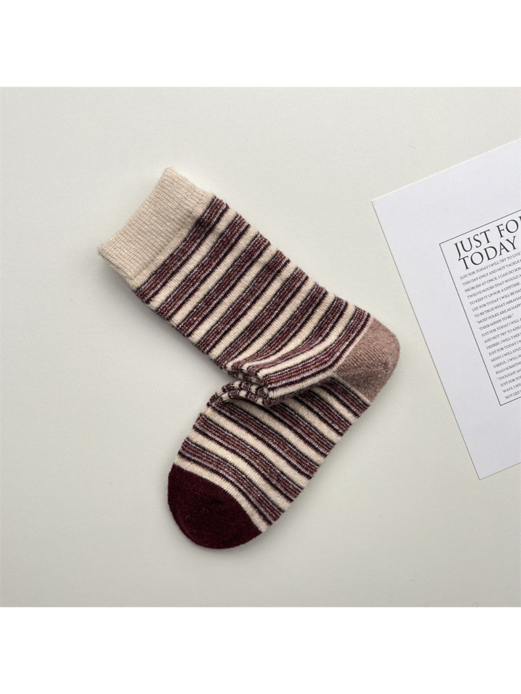 Rufia - Multi-Stripe Knit Crew Socks product image 10