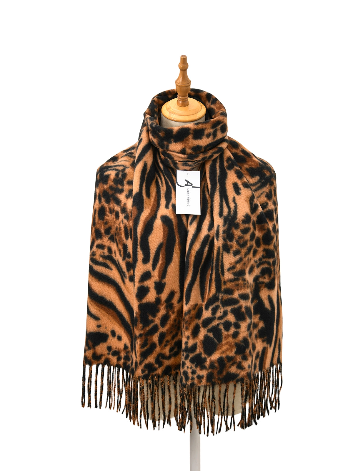 Scarvii – Wild Streak Print Scarf