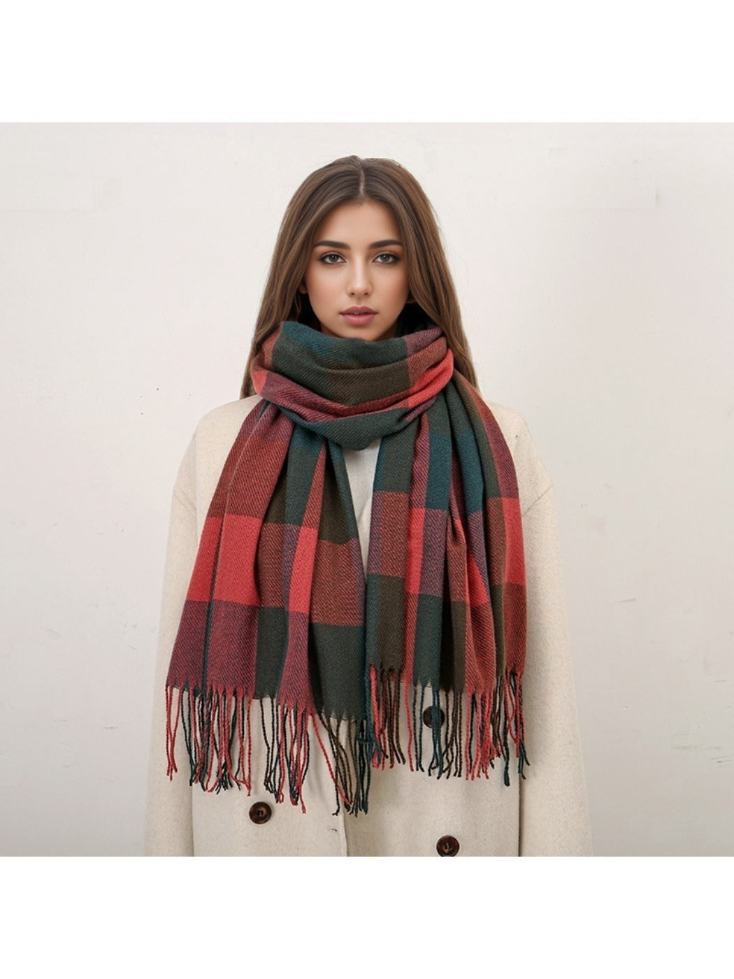 Scarvii - Winter Scarf with Colorful Plaids