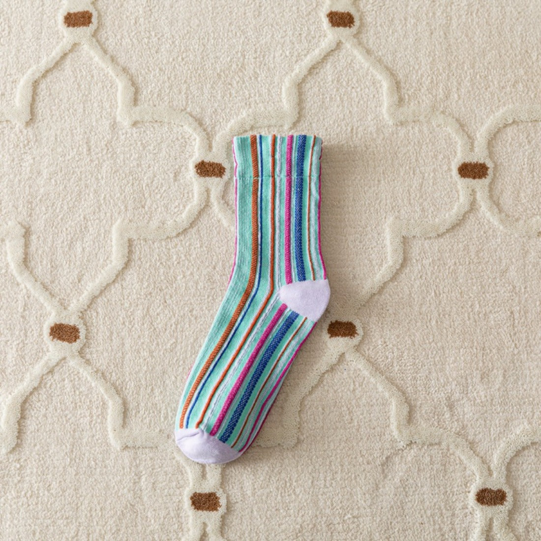 Rufia - Bohemian Vertical Striped Socks