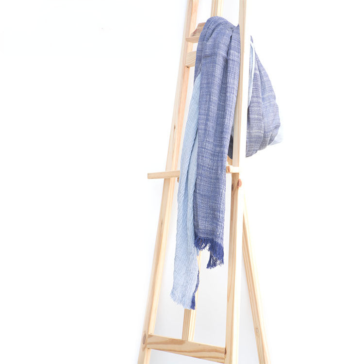 Scarvii - Vintage Contrast Style Long Scarf