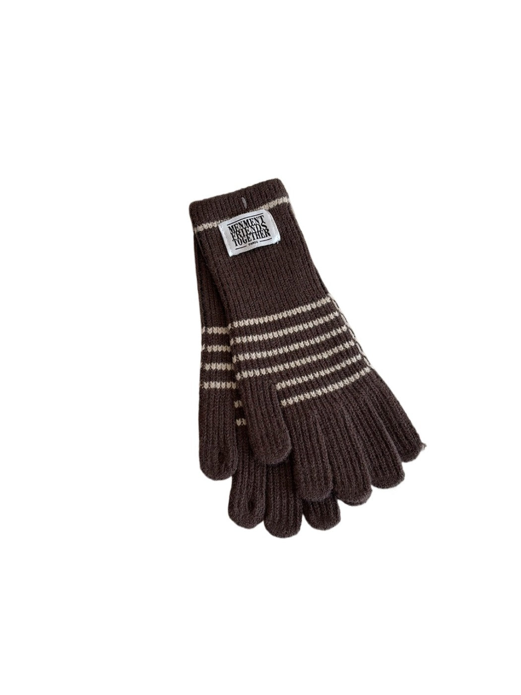 Gloving - Striped Women's Gloves with Tag