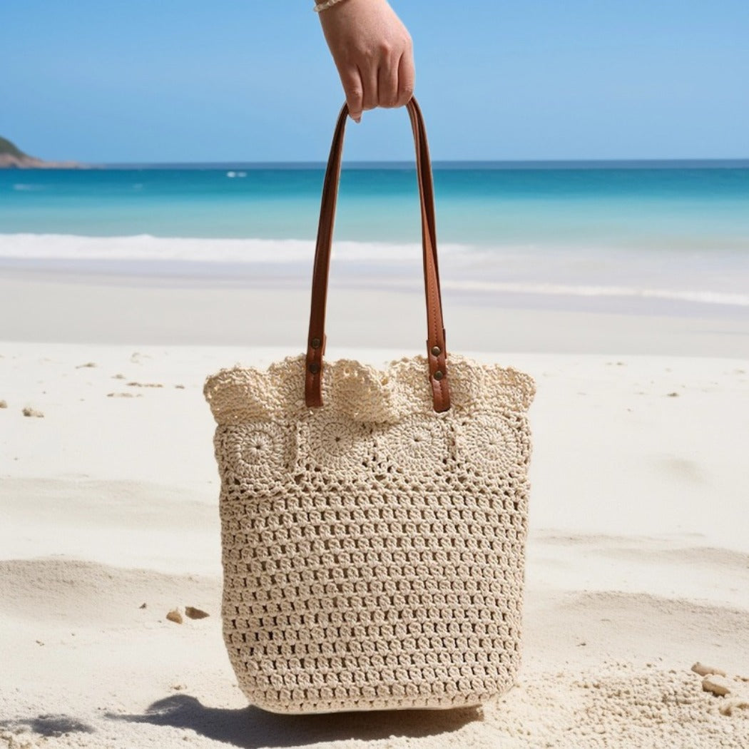 Bohemian Crochet Shoulder Bag