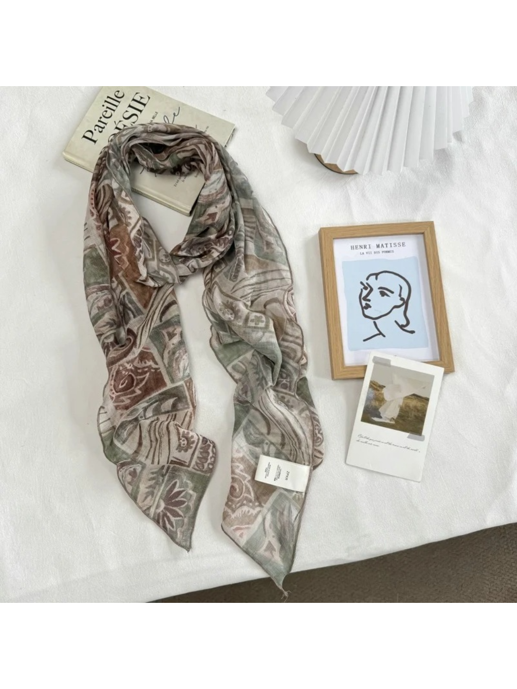 Scarvii - Artistic Pattern Long Scarf
