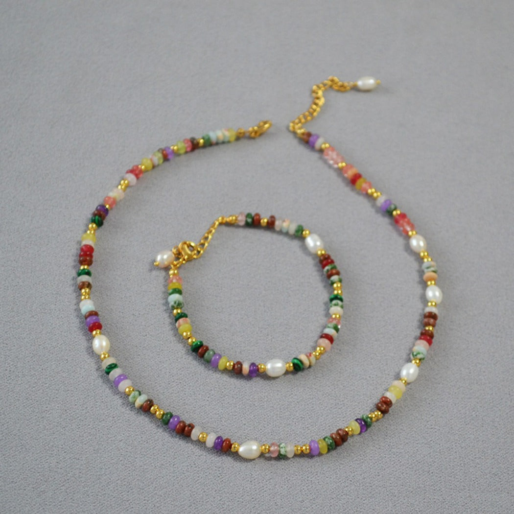 Bauai - Bohemian Necklace-Bracelet - Natural Elegance