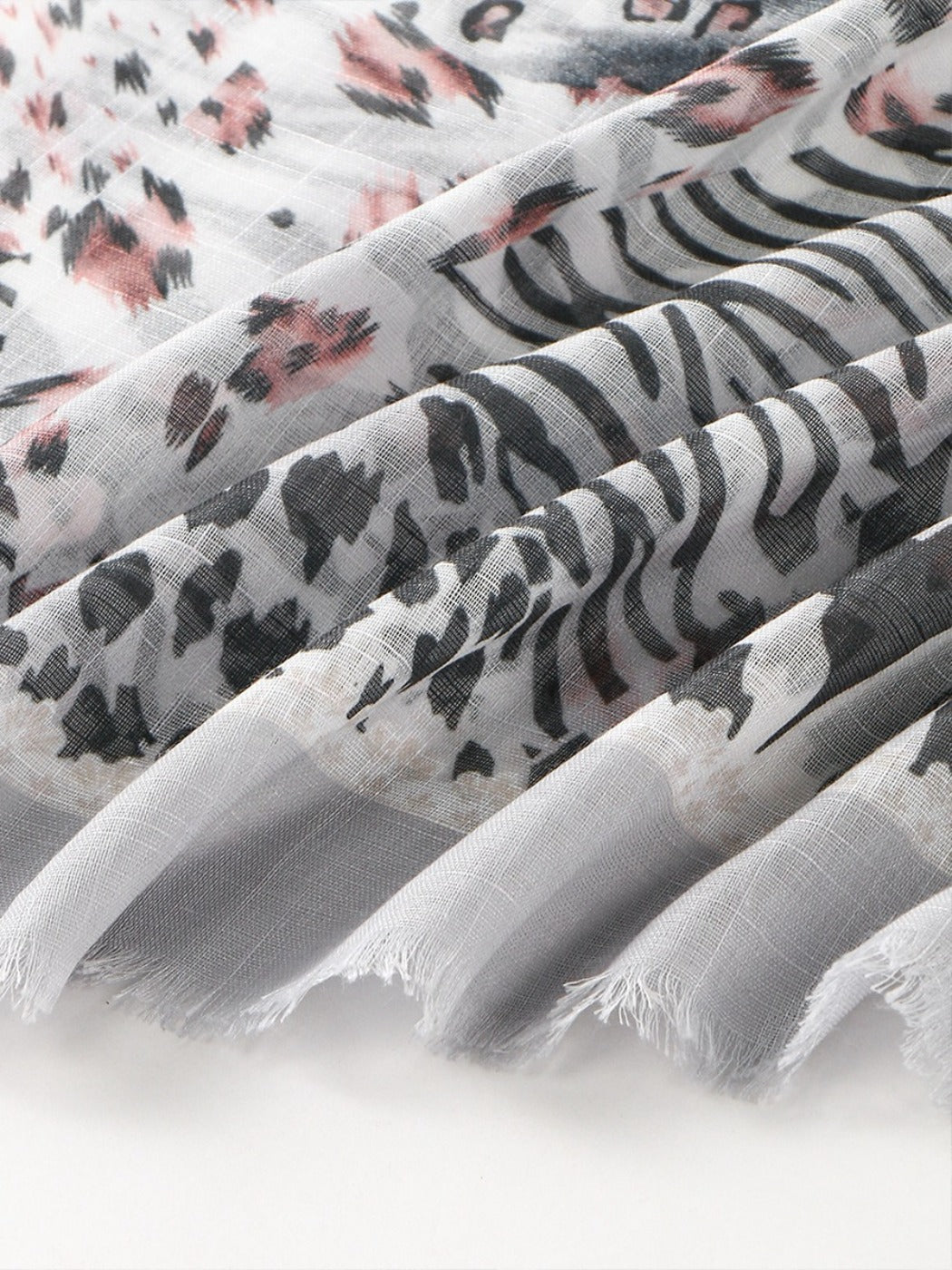 Scarvii - Multi-color Selectable Leopard Print Scarf Shawl Full Year