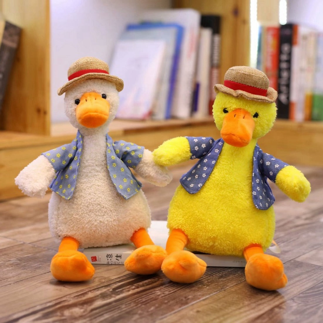 Kawai - Cute Straw Hat Plush Toys