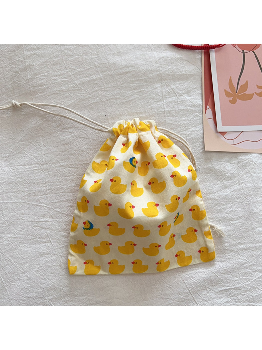 Cosbai - Printed Drawstring Pouch Bag for Travel