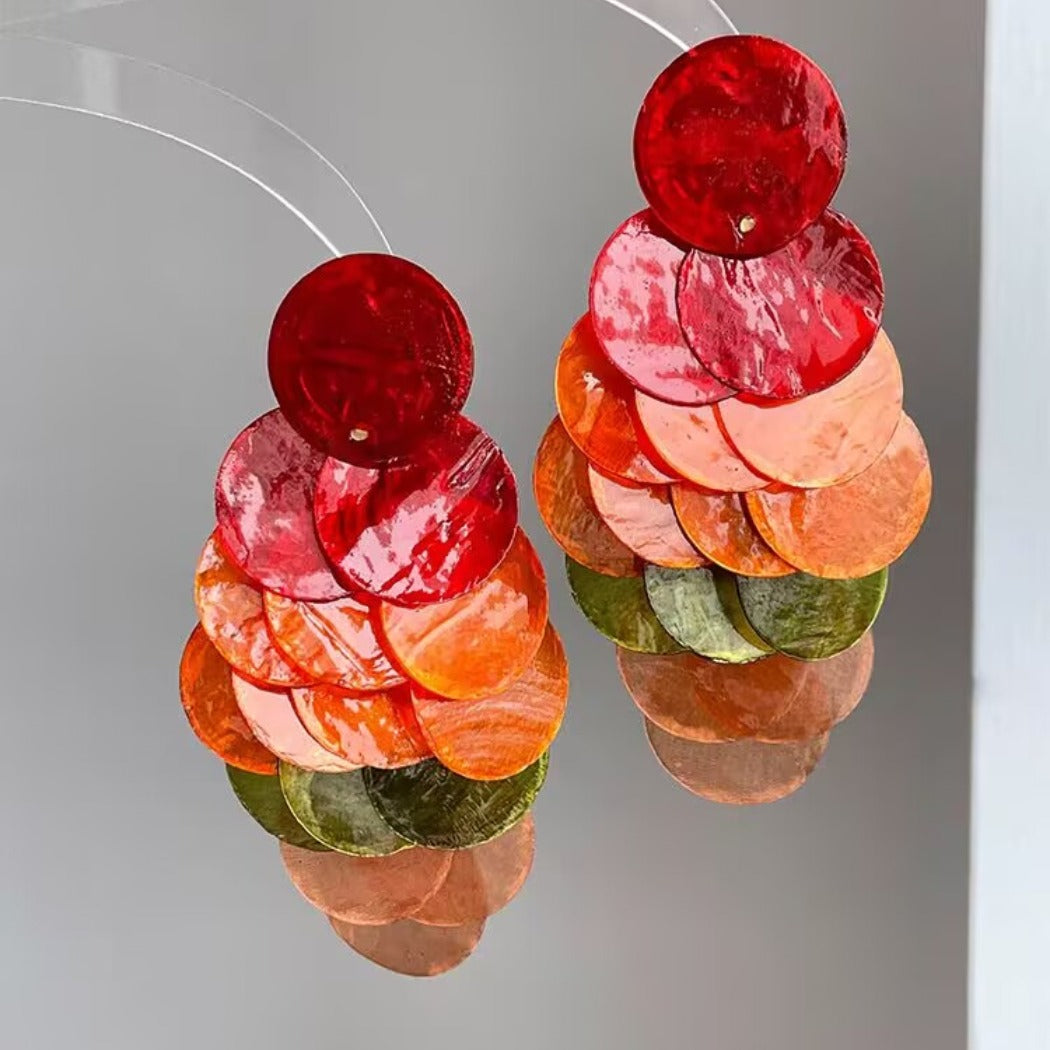 Earwish - Colorful Tassel Earrings - Shine & Beachy