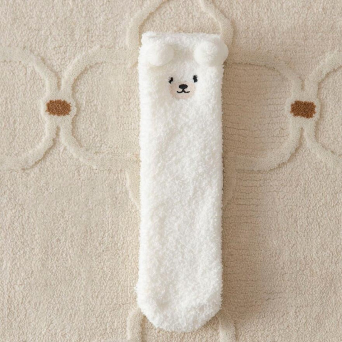 Rufia - Cute Animal Print Towel Socks