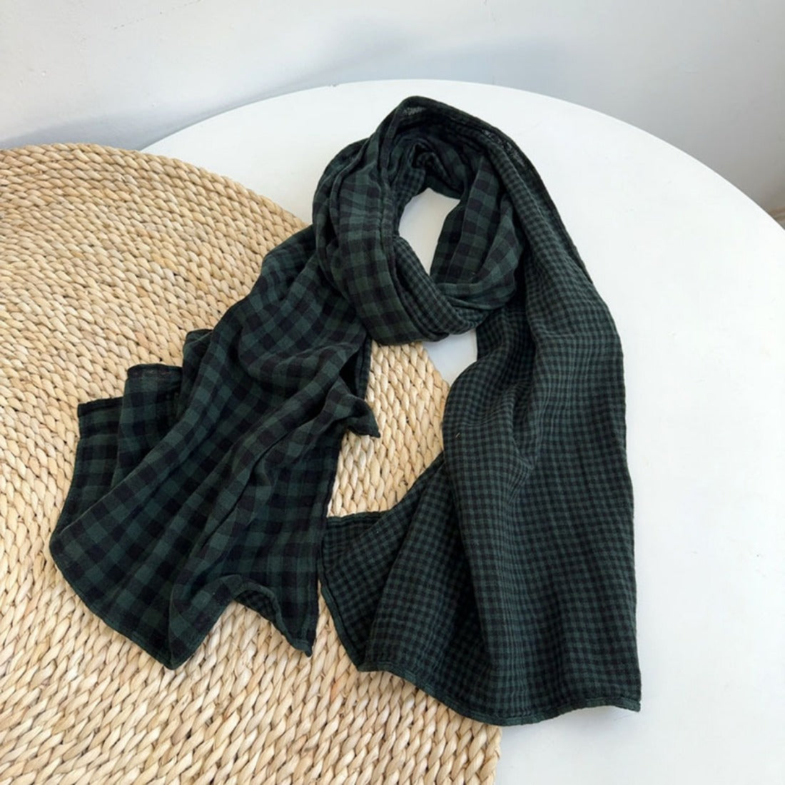 Scarvii - Plaid Pattern Winter Scarf