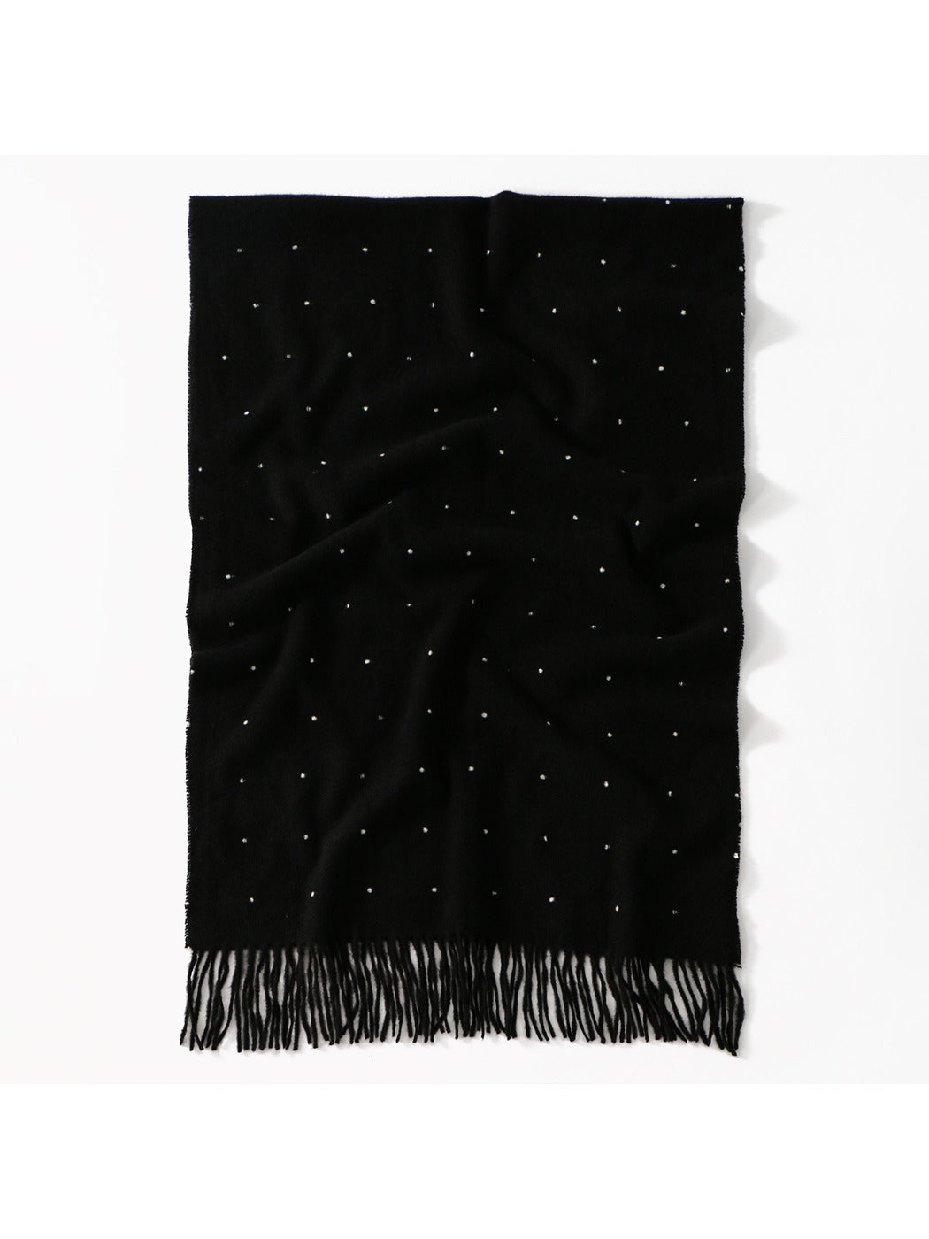 Scarvii - Polka Dots Tassel Winter Scarf