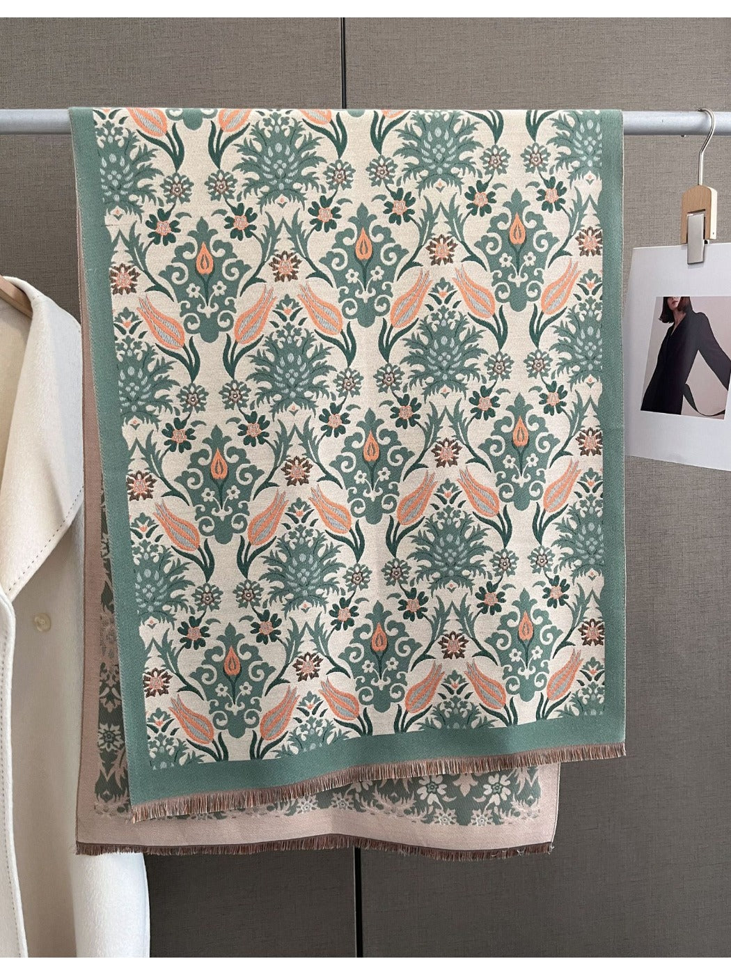 Scarvii - Winter Paisley Scarf for Women