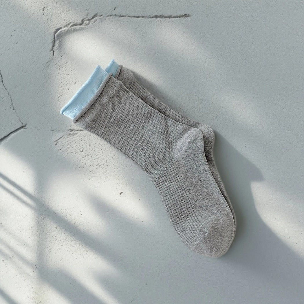 Rufia - Color-Block Crew Socks