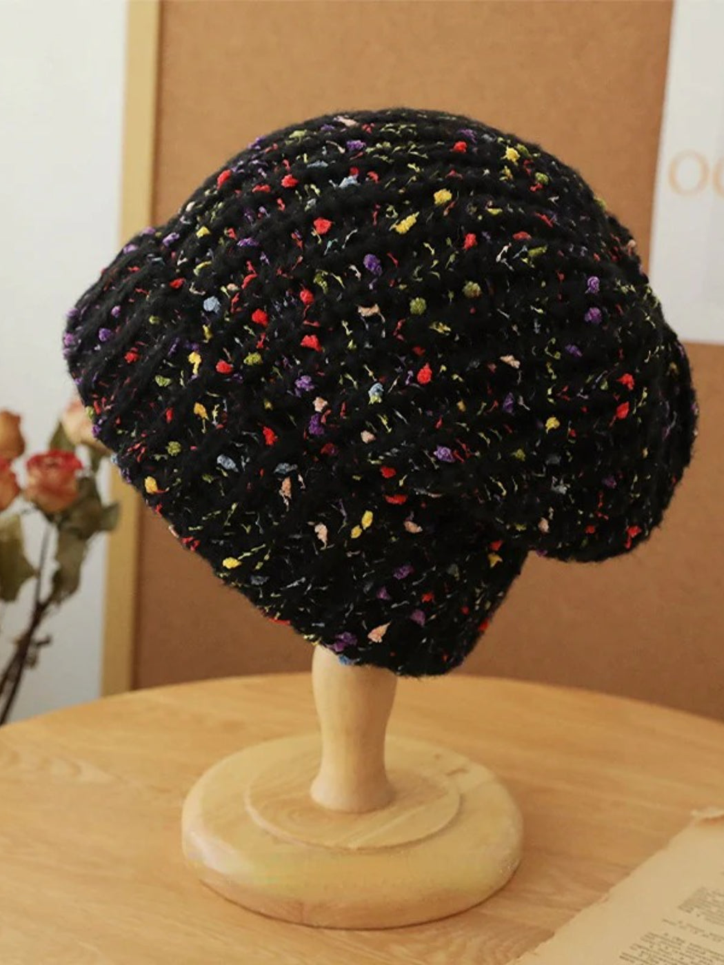 Haila - Knitted Splash Beanie Hat image 16