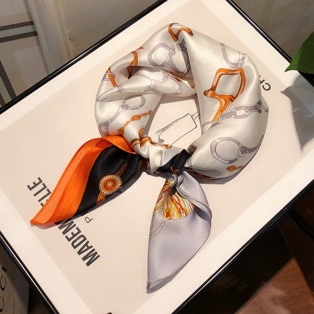 Scarvii - Summer Colorful Fashion Square Scarf