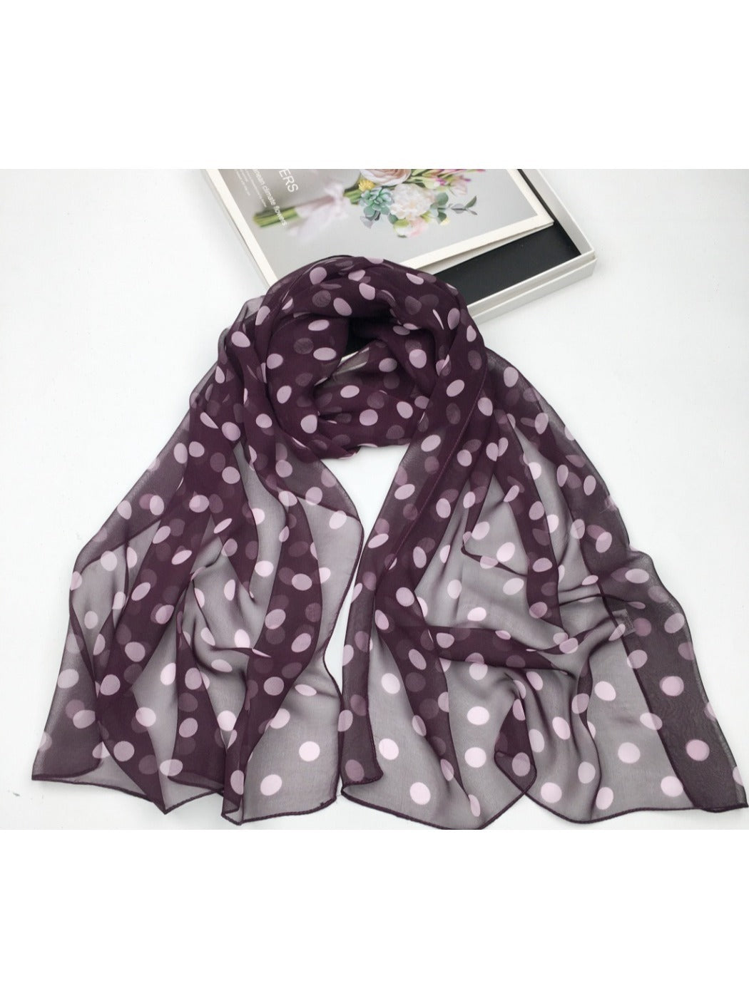 Scarvii - Polka Dot Scarf - Classic & Versatile
