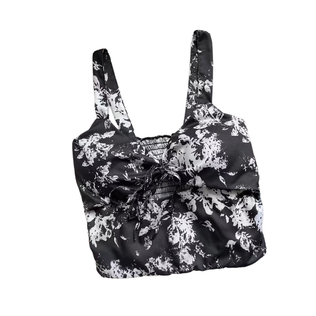Vesty - Adjustable V-Neck Cami Top - Sweet & Sexy