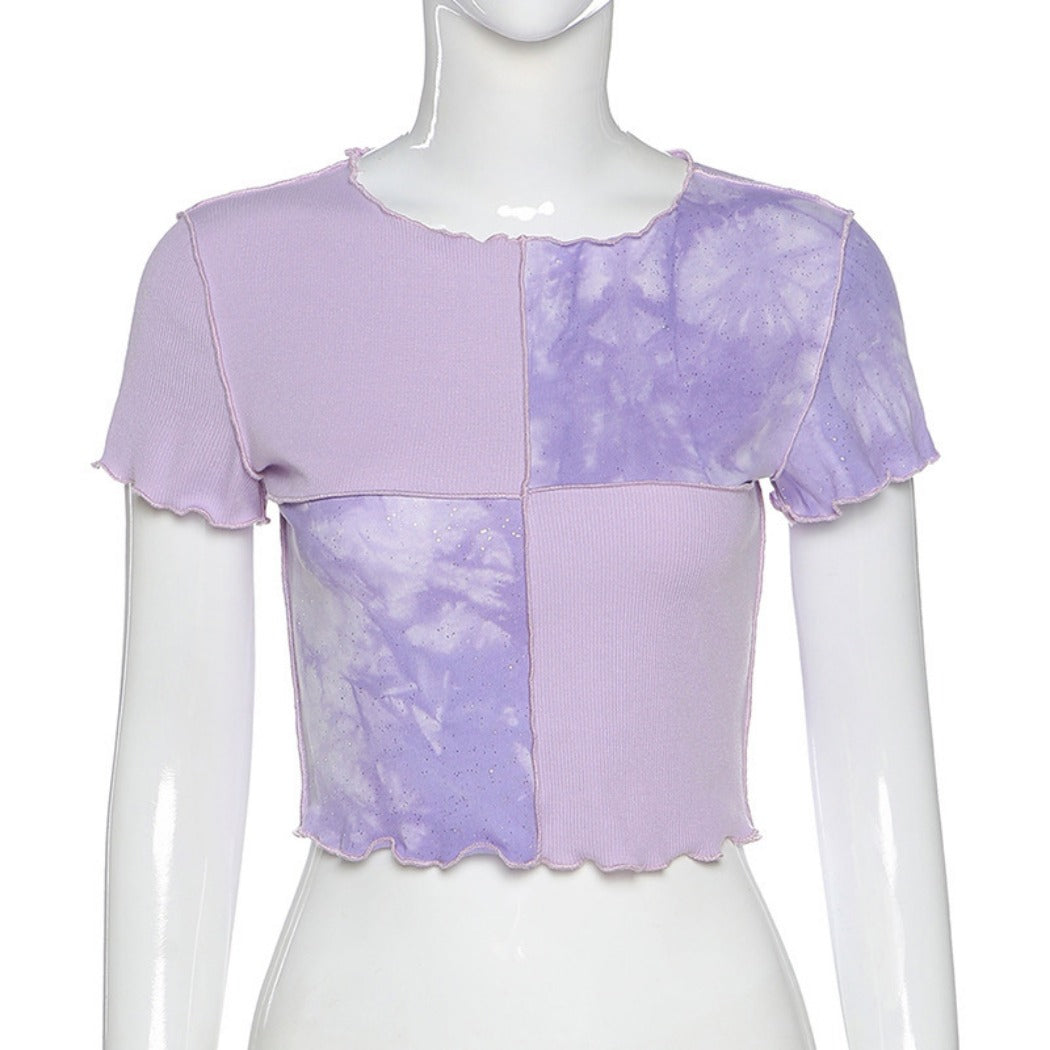 Vesty - Crop Top with Ruffle Detail - Chic & Sexy