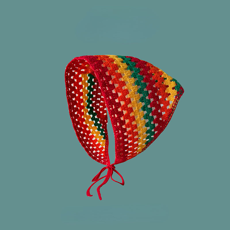 Rainbow Stripe Bandana Headband
