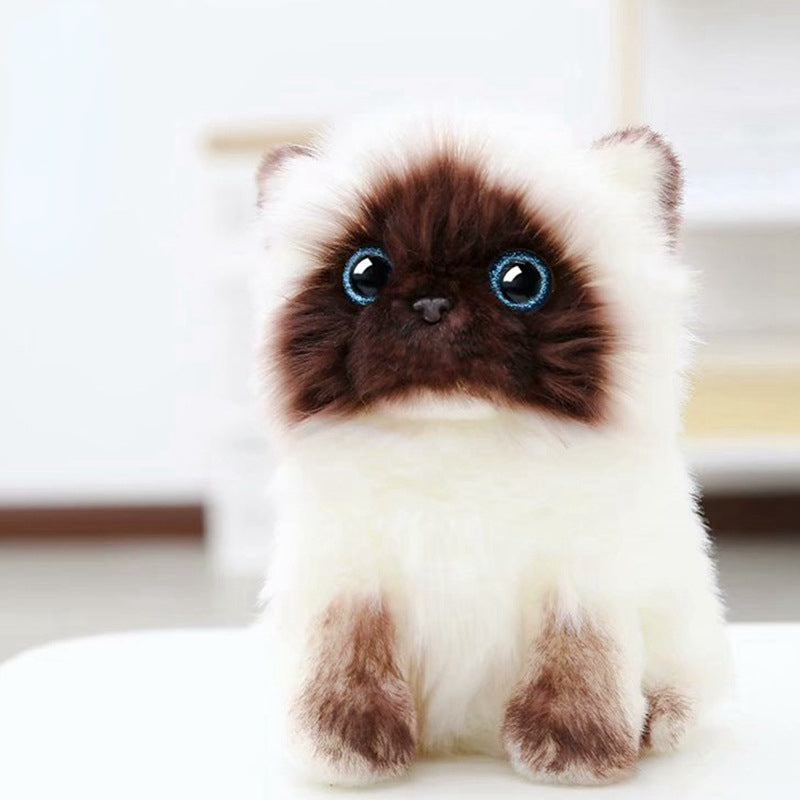 Kawai - Siamese Cat Plush Toy