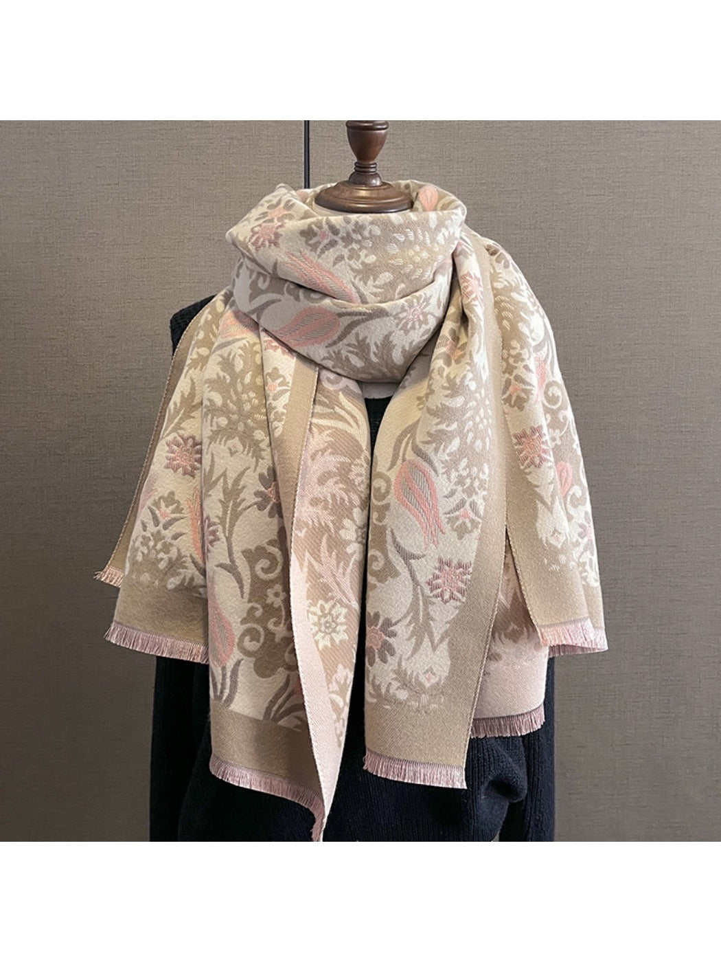 Scarvii - Winter Paisley Scarf for Women