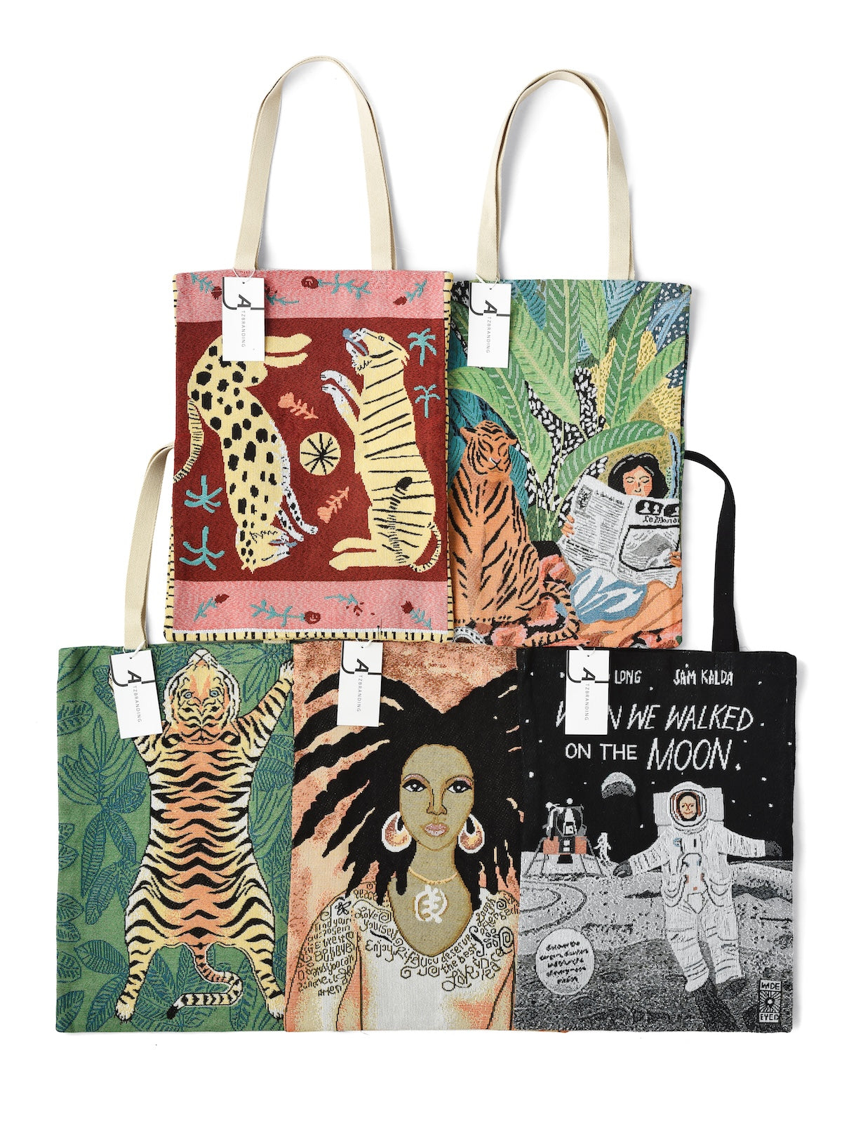 Cosbai - Vintage Camping Tote bag