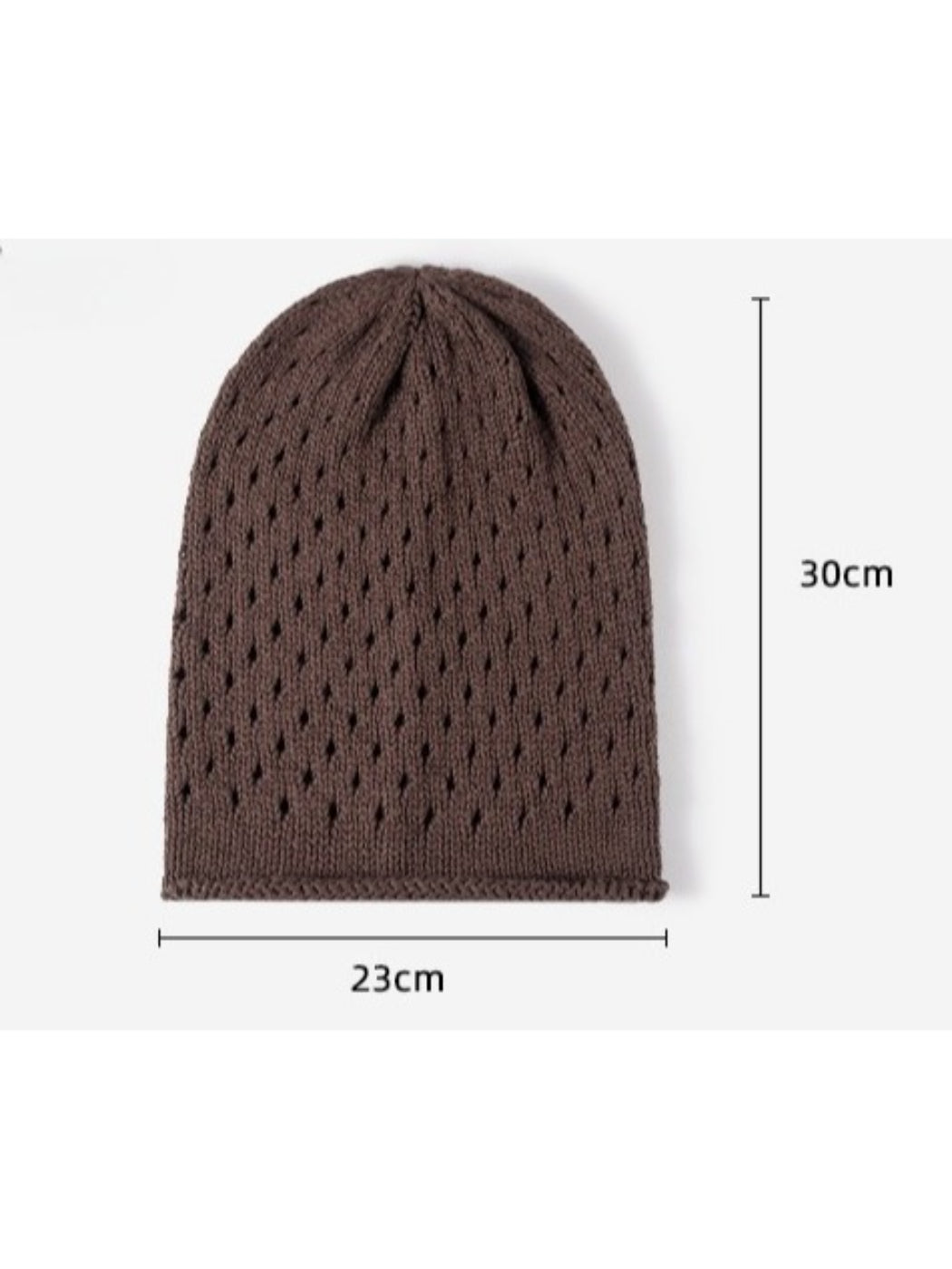 Haila - Lightweight Winter Perforated Knit Beanie