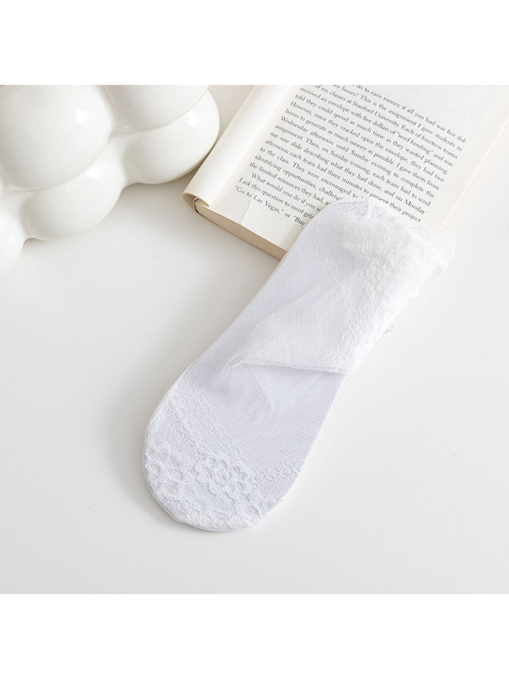 Rufia - Sheer Lace Ankle Socks product image 8