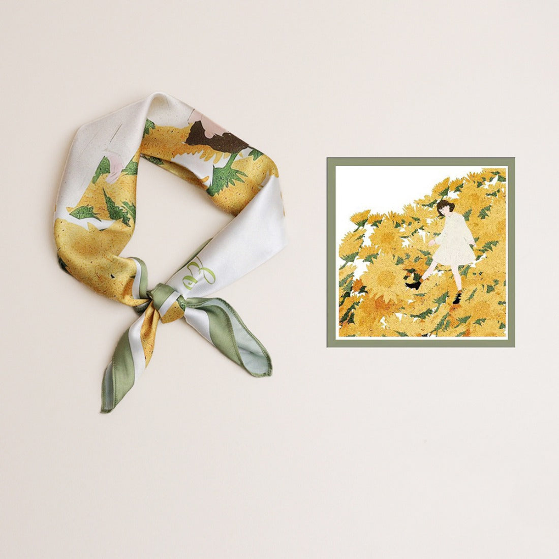 Scarvii - Summer Fashion Versatile Square Scarf