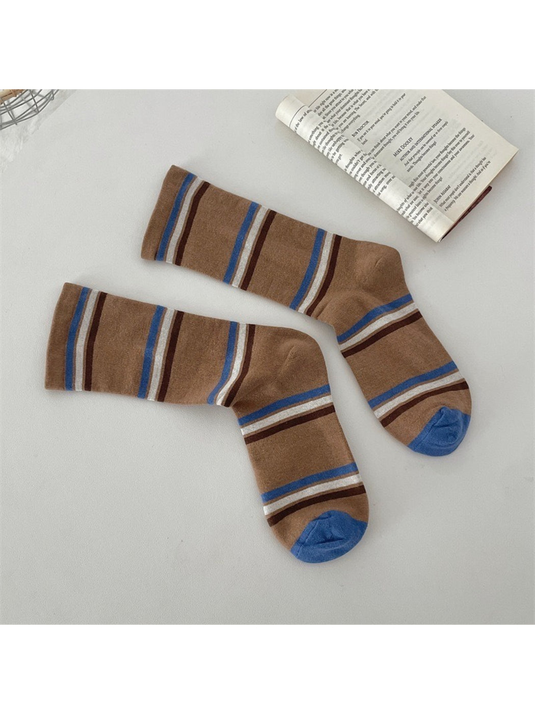Rufia - Classic Striped Casual Fit Crew Socks product image 8