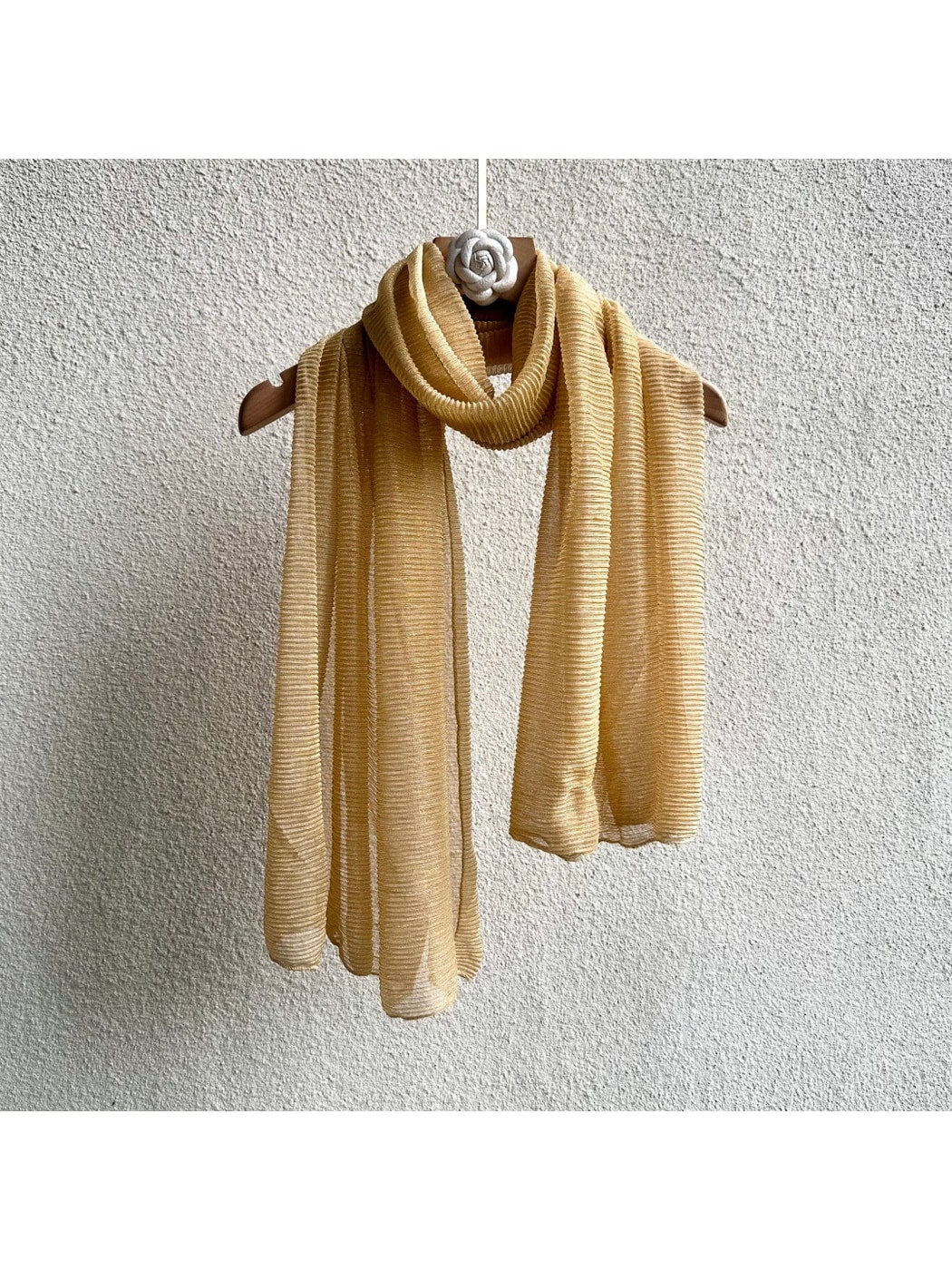 Scarvii - Elegant Solid Color Summer Wrap Scarf