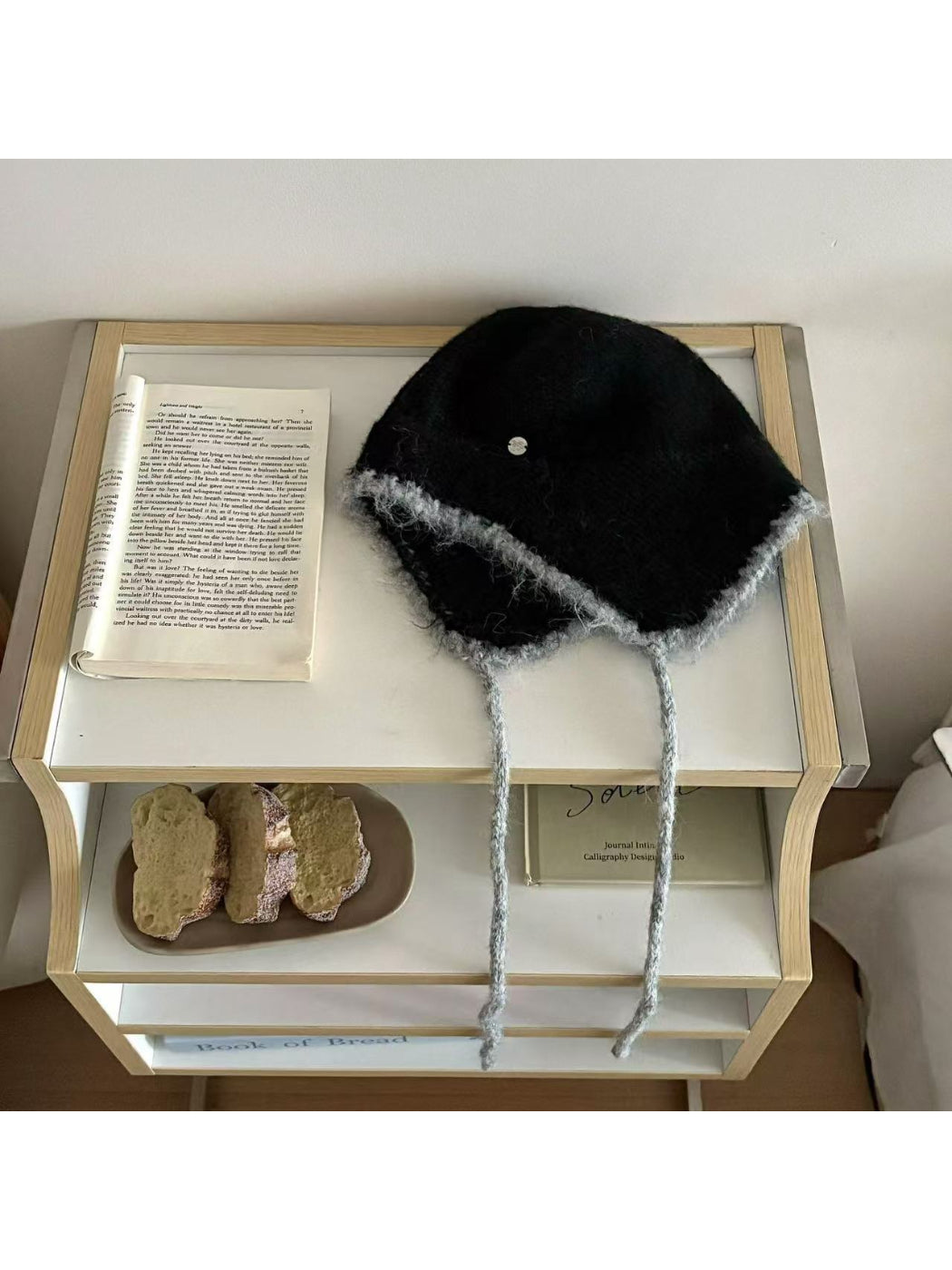 Haila - Fuzzy Patchwork Winter Beanie